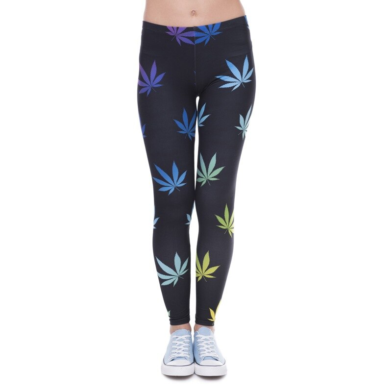 Brand Sexy Women Legging Printing Fitness Leggins Fashion Slim Leggings High Waist Leggings Woman Pants /50
