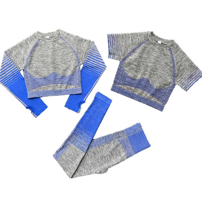 yoga suits women yoga set gym clothing Female Sport fitness suit Running Clothes yoga top yoga leggings women Seamless gym set