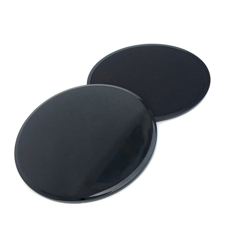 2Pcs Exercise Sliding Gliding Discs Yoga Fitness Abdominal Trainers Core Slider