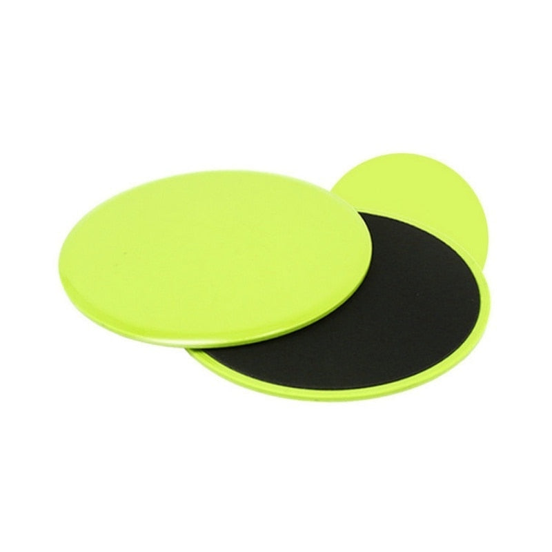 2Pcs Exercise Sliding Gliding Discs Yoga Fitness Abdominal Trainers Core Slider