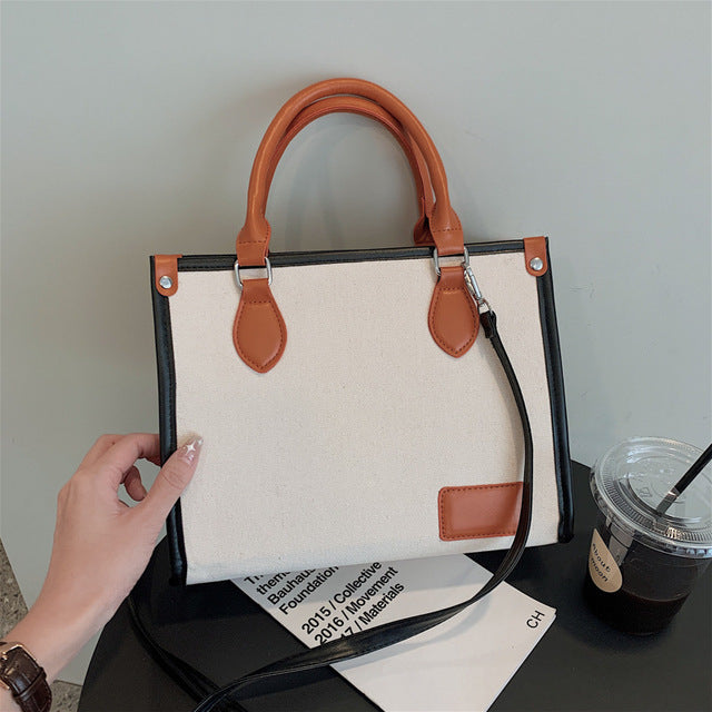 Canvas Tote Bag Crossbody Bags