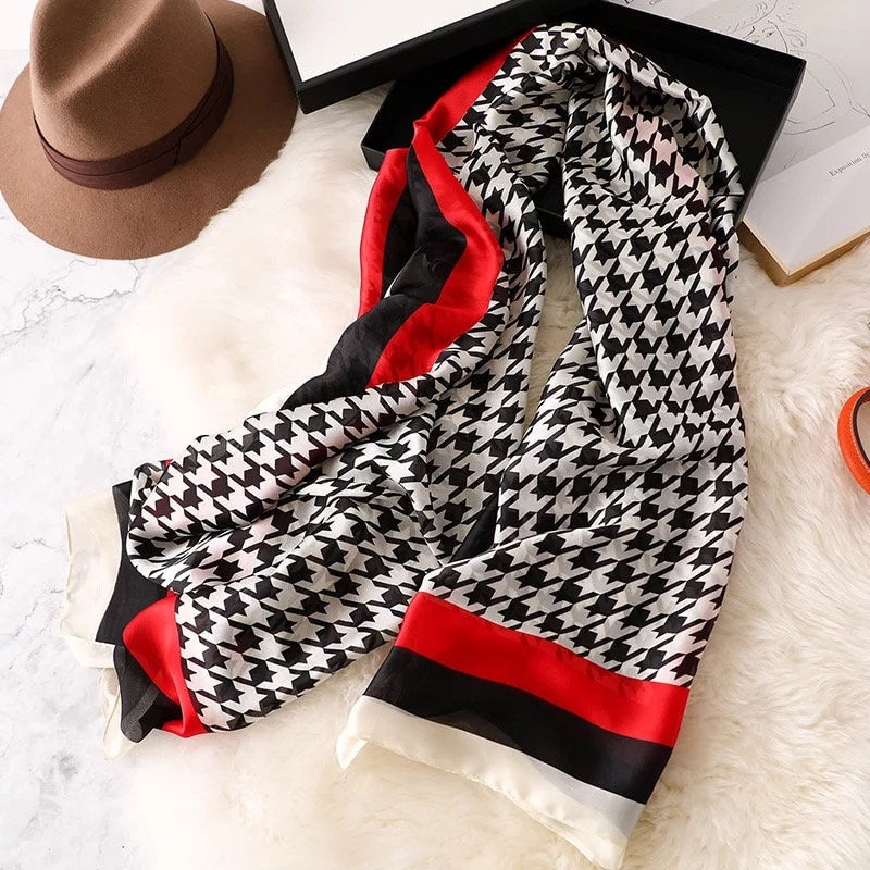 180*90cm Luxury Brand Women Scarf Summer