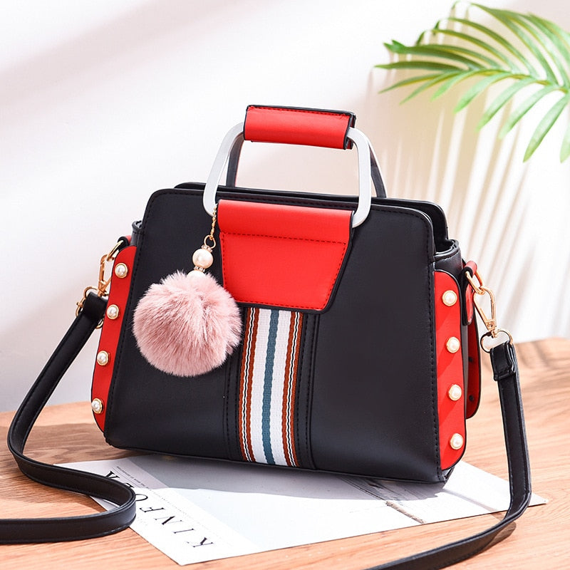 Student Hairball Bags For Women Pu Totes Bags 2020