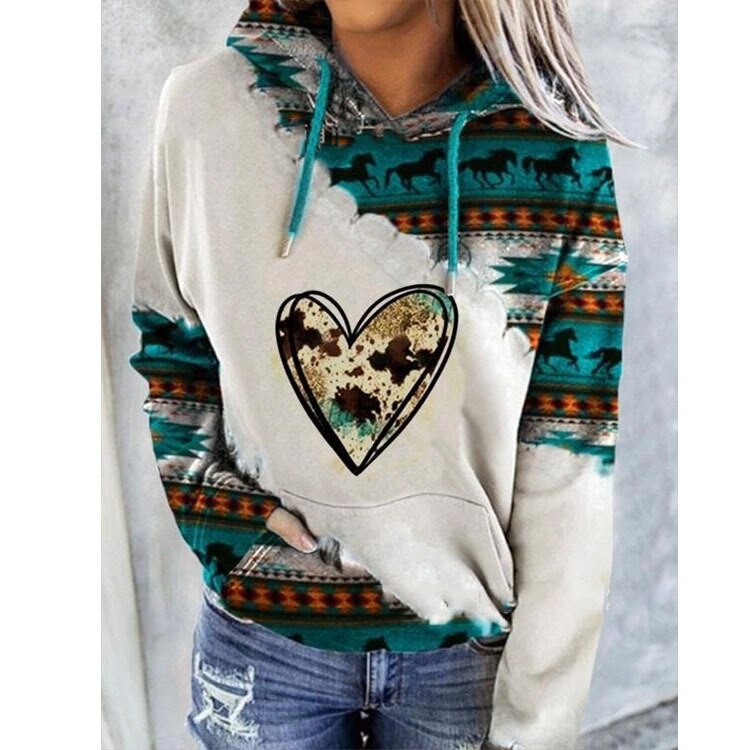Women Hood Sweatshirts Winter Spring Patchwork Big Large Caps Pocket Ladies Turtleneck Pullovers Hooded Shirts T Shirt