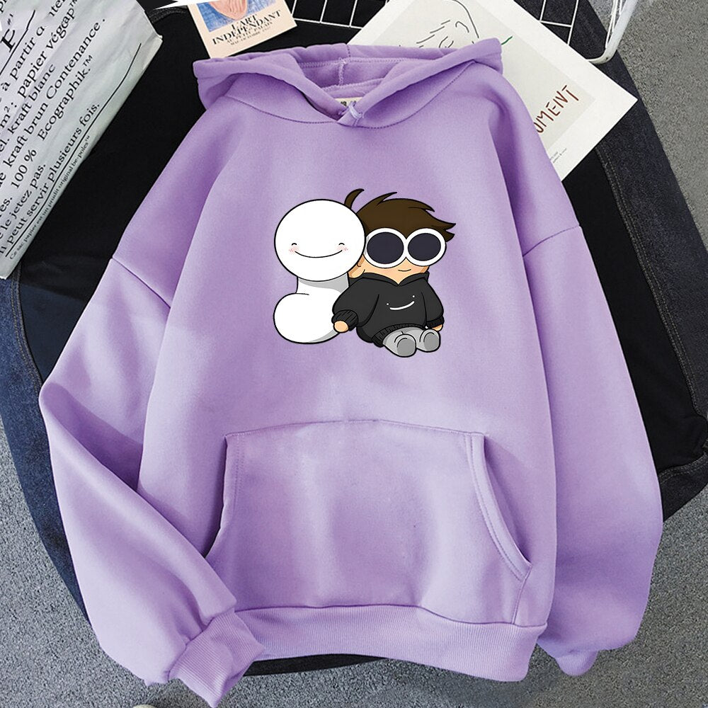 Dream Merch Hoodies Loose Fleece Hoodie