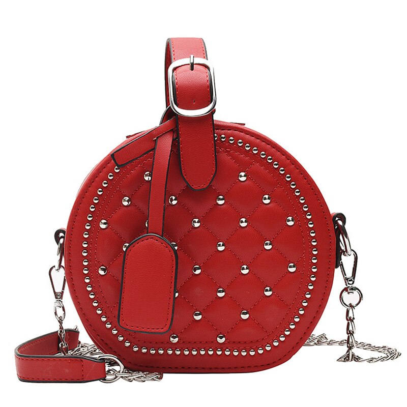 Crossbody Messenger Bags Ladies Round Bolsa