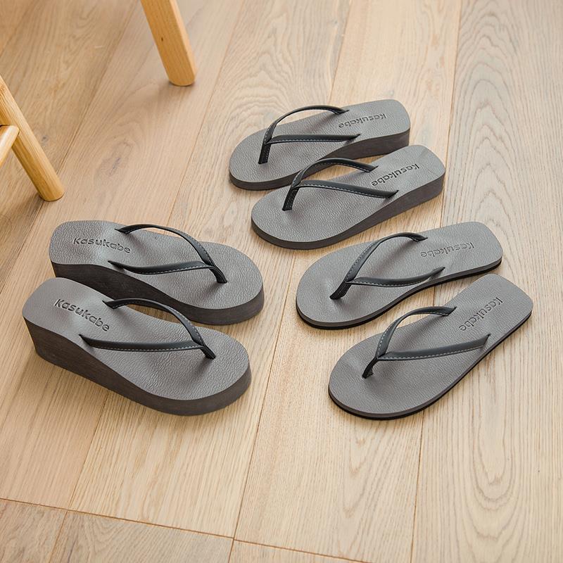 Flip Flops High-heeled Sandals Trends Beach