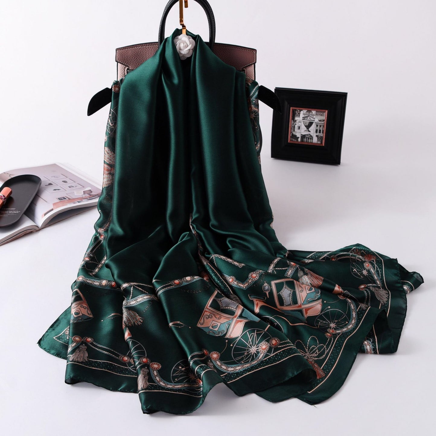 180*90cm Luxury Brand Women Scarf Summer
