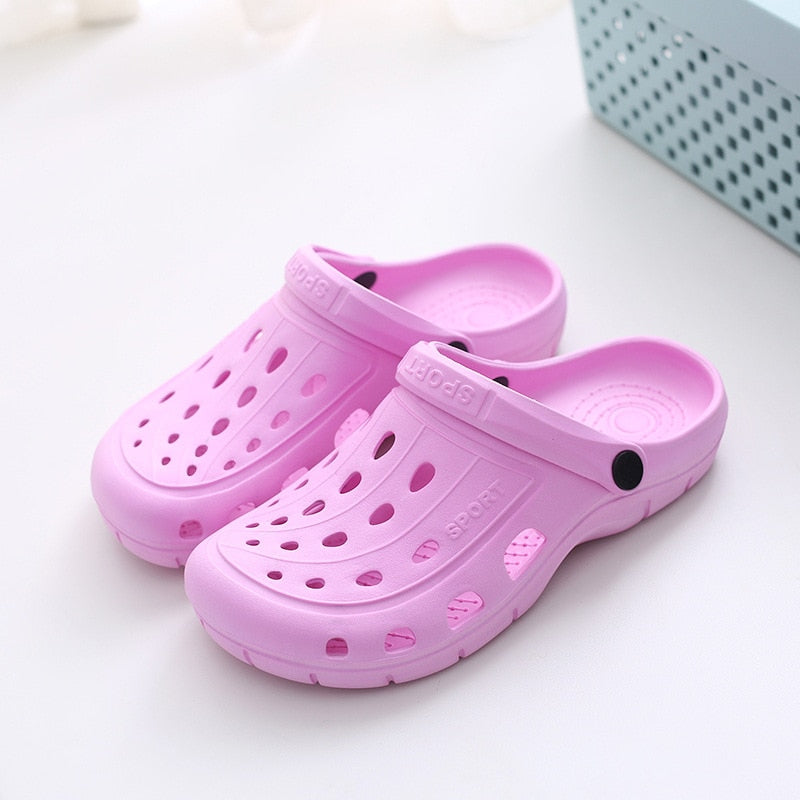 Summer Women Slippers Garden Shoes Unisex