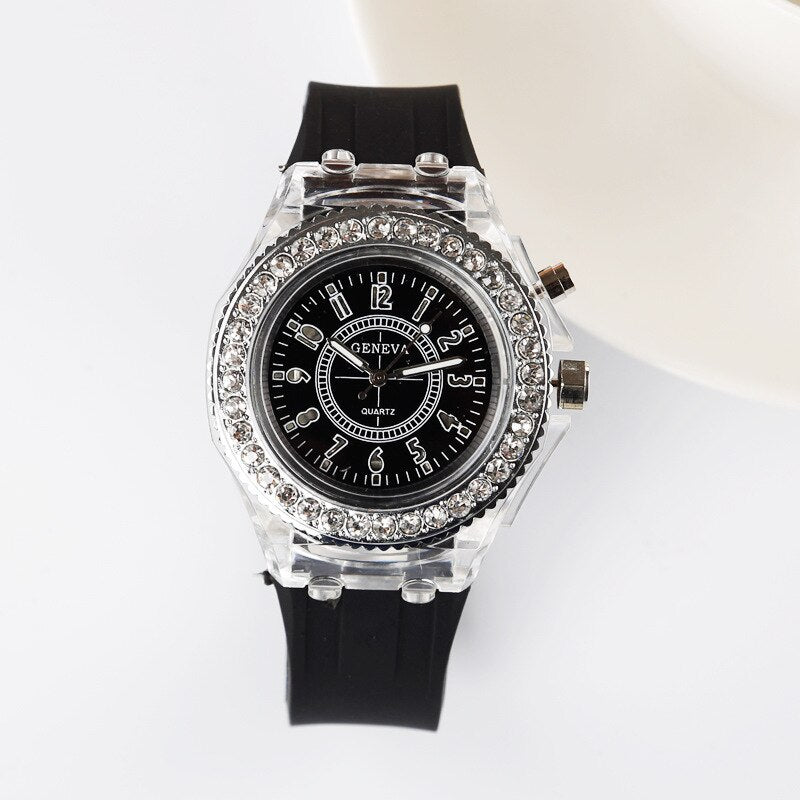 New hot sale Flash Luminous Watch Led light