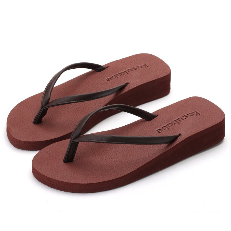 Flip Flops High-heeled Sandals Trends Beach