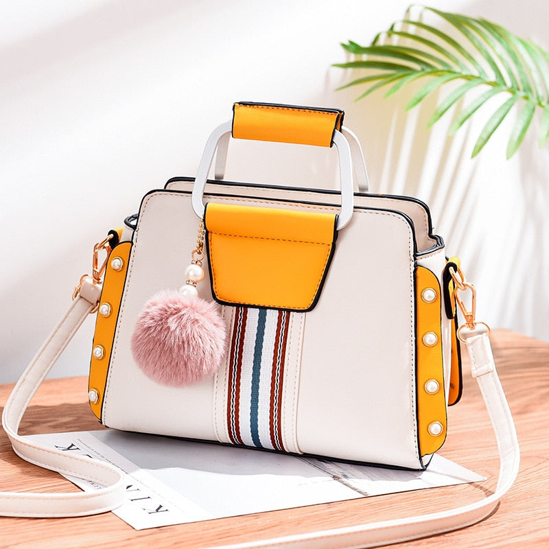 Student Hairball Bags For Women Pu Totes Bags 2020