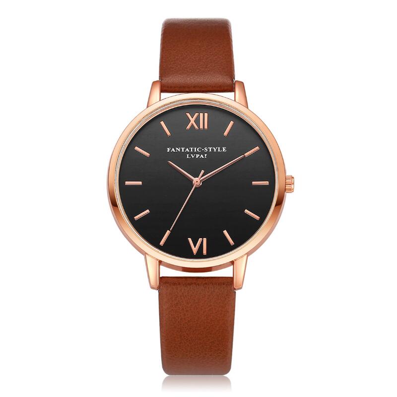 Hot Sales Woman Watch Set 5 pcs Quartz Leather