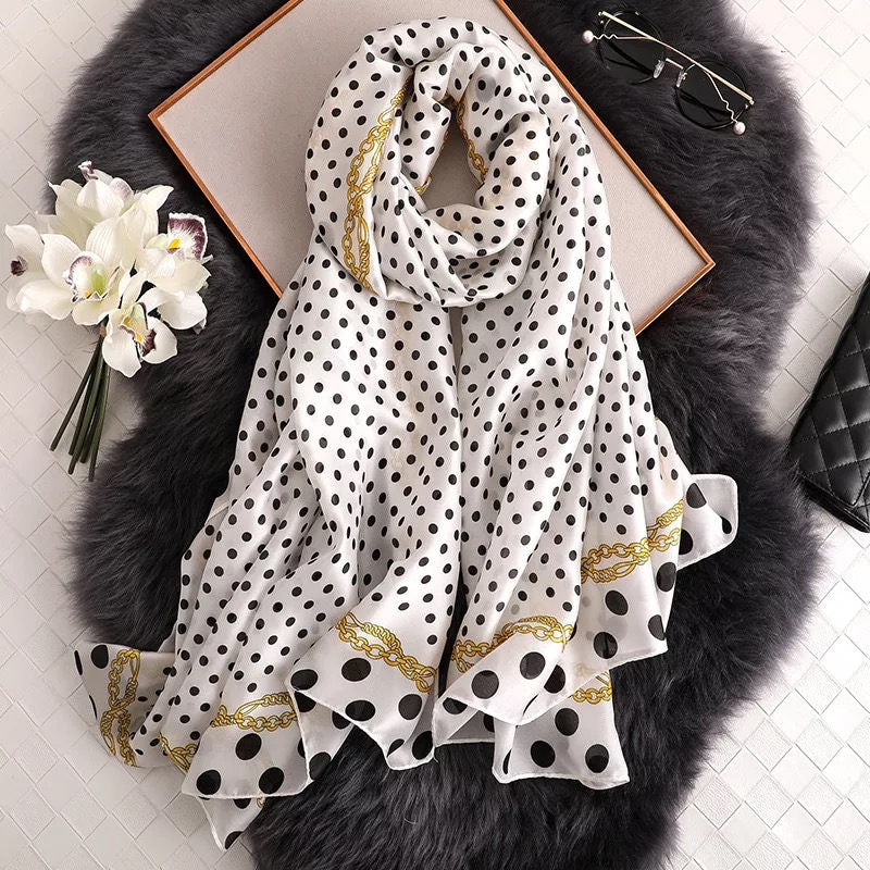 180*90cm Luxury Brand Women Scarf Summer