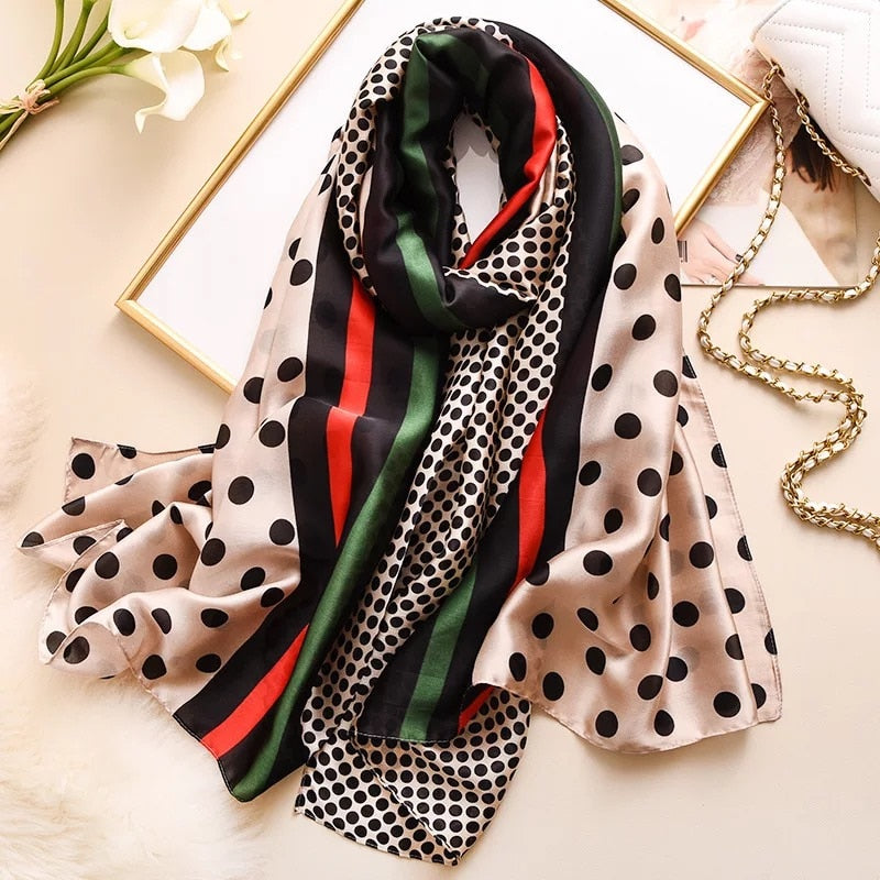 180*90cm Luxury Brand Women Scarf Summer