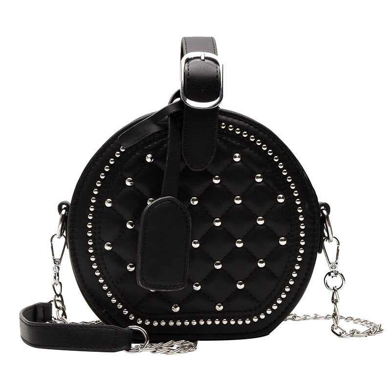 Crossbody Messenger Bags Ladies Round Bolsa