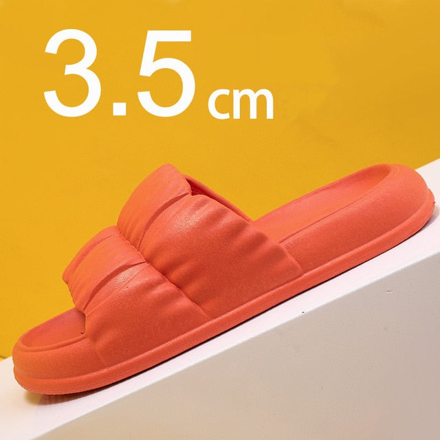 Soft Sole Cloud Slippers Summer Beach Thick