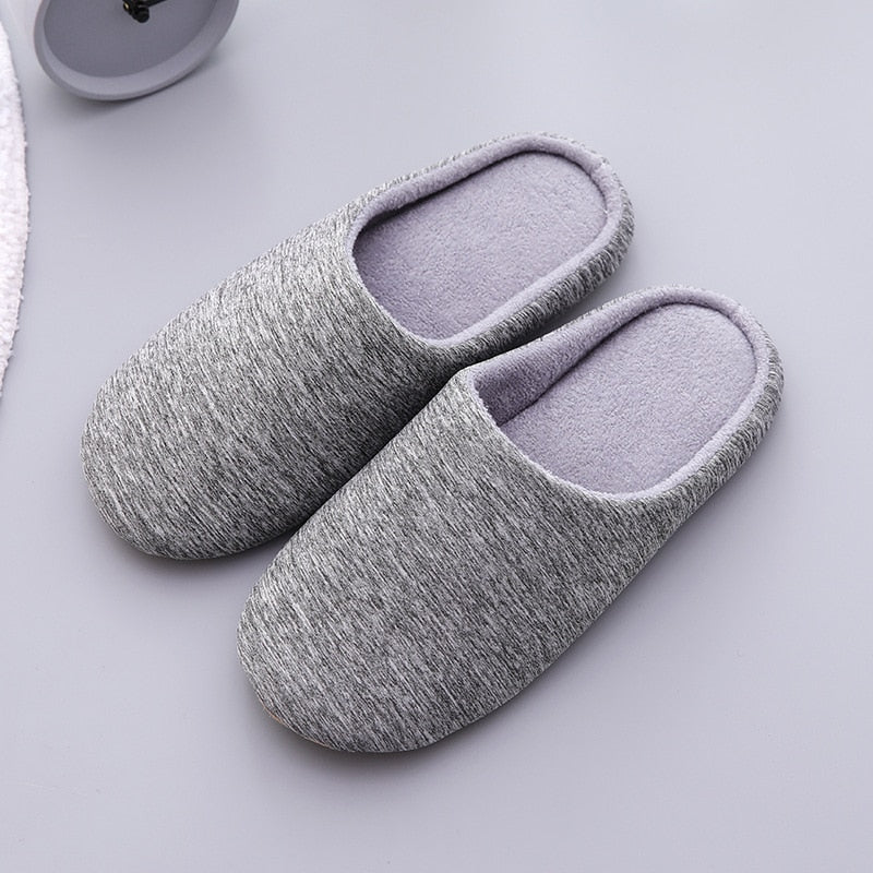 Women Slippers House Soft Home Cotton Slipper