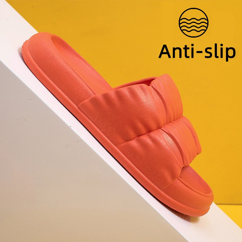 Soft Sole Cloud Slippers Summer Beach Thick