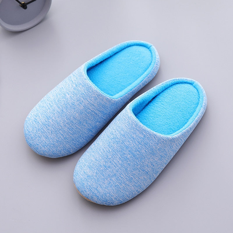 Women Slippers House Soft Home Cotton Slipper