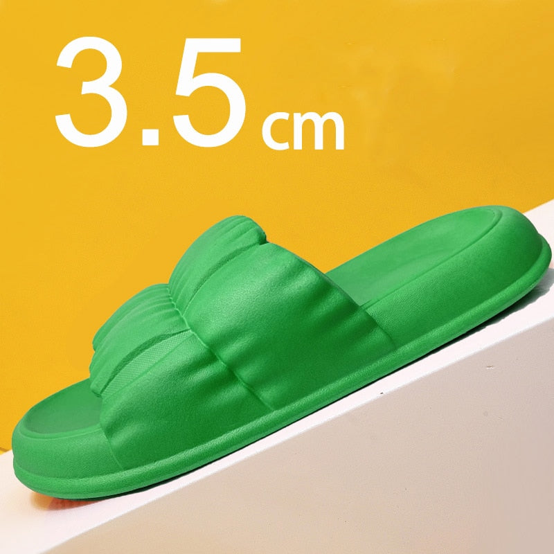 Soft Sole Cloud Slippers Summer Beach Thick
