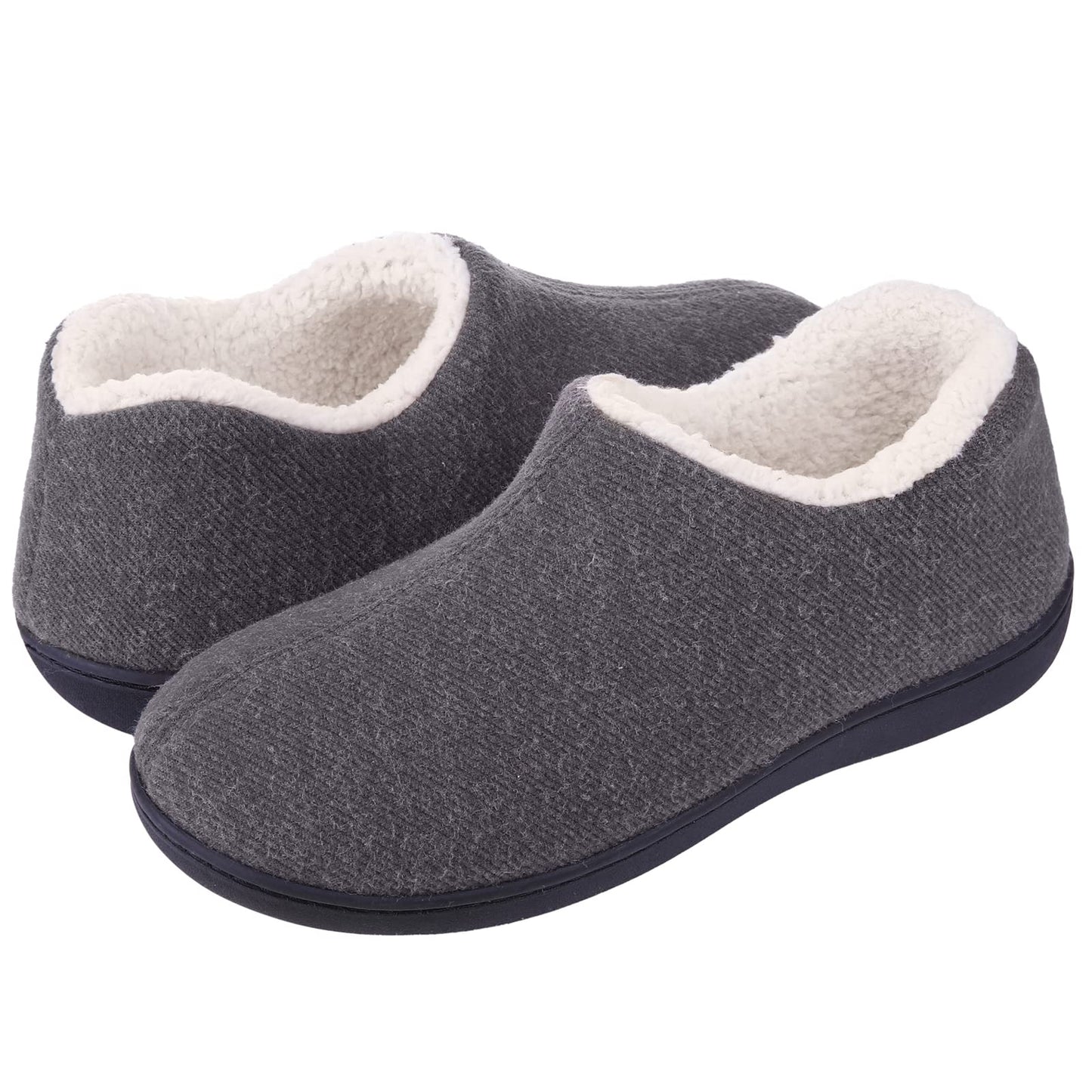 Comwarm Women Warm Cotton Slippers Autumn Winter Bedroom Fuzzy Slippers Female Soft Fluffy Casual Comfortable Indoor Home Shoes