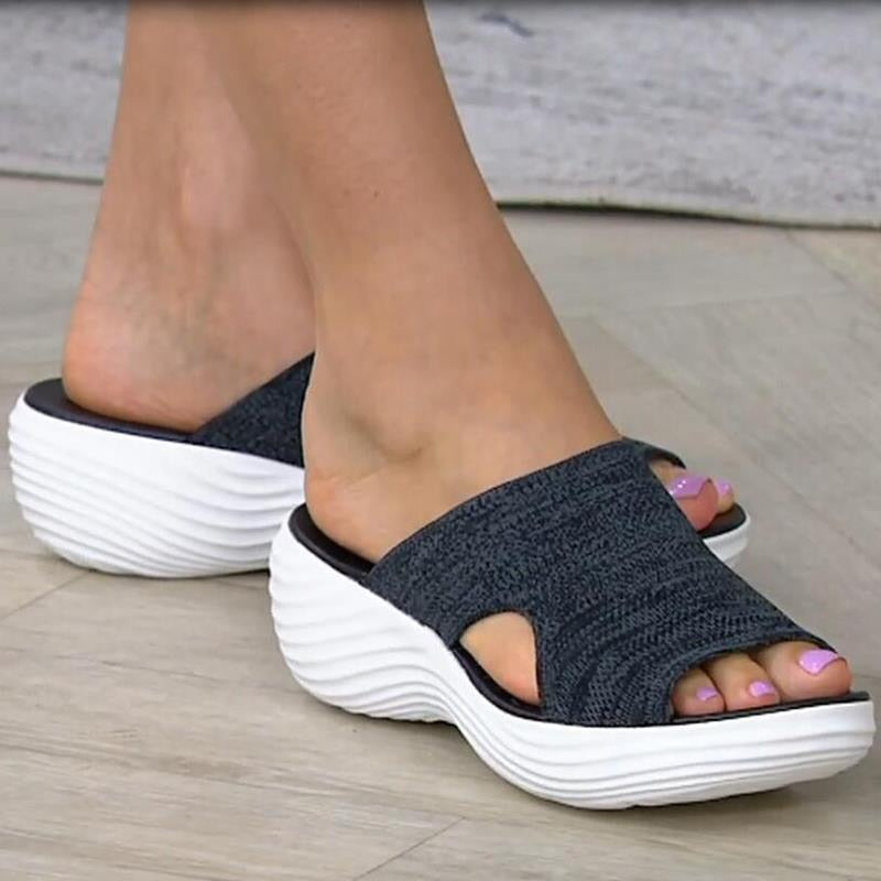 Women Casual Beach Slippers Orthopedic Stretch