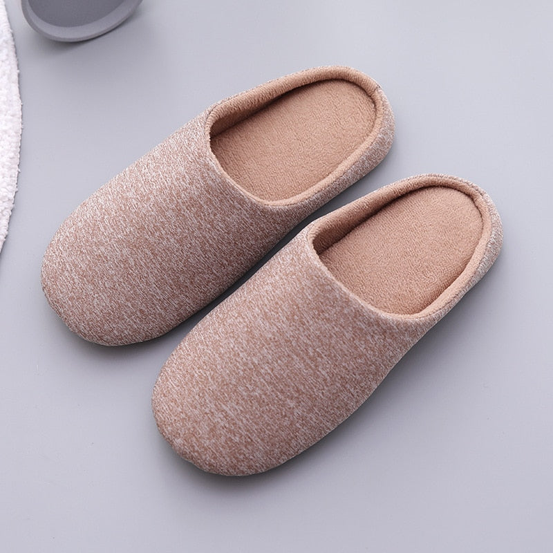 Women Slippers House Soft Home Cotton Slipper