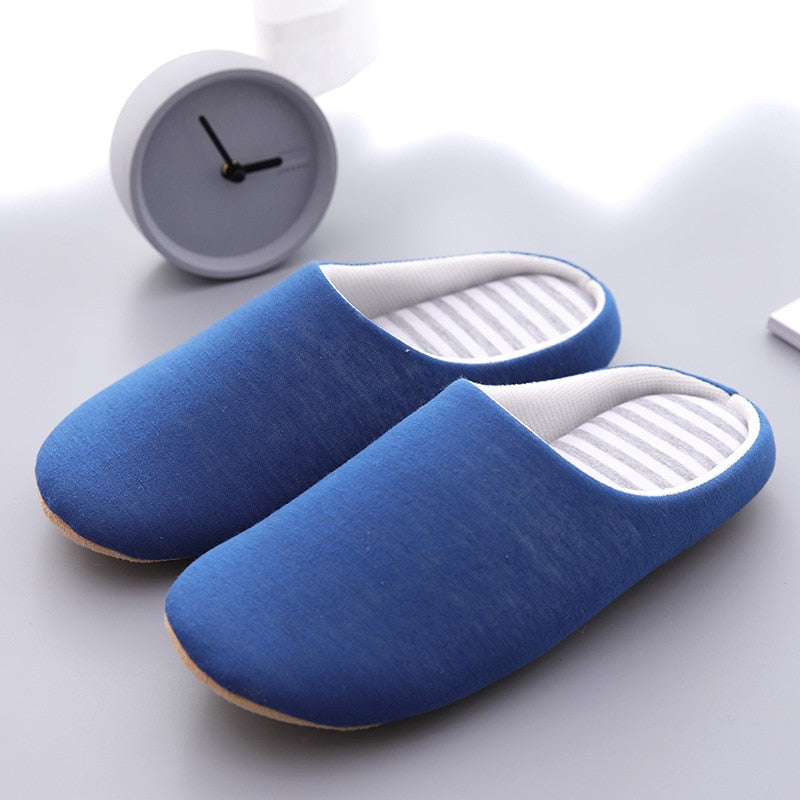 Women Slippers House Soft Home Cotton Slipper