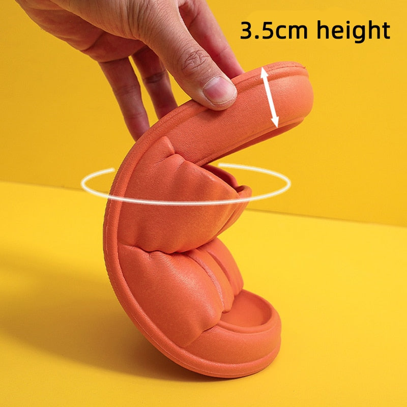 Soft Sole Cloud Slippers Summer Beach Thick