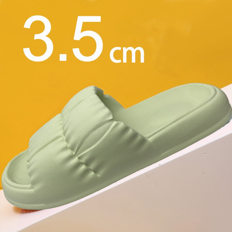 Soft Sole Cloud Slippers Summer Beach Thick