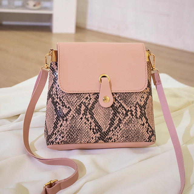 Women's Bag Snake Pattern Bag
