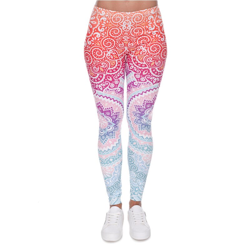 Brand Sexy Women Legging Printing Fitness Leggins Fashion Slim Leggings High Waist Leggings Woman Pants /50