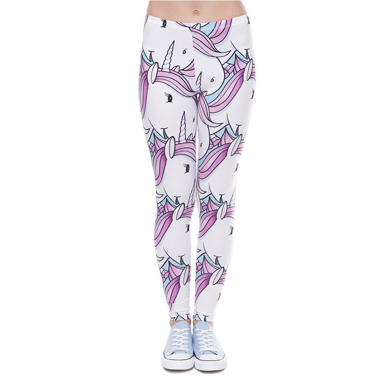 Brand Sexy Women Legging Printing Fitness Leggins Fashion Slim Leggings High Waist Leggings Woman Pants /50