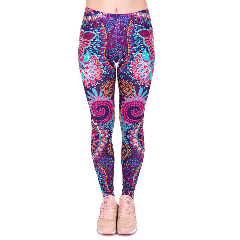 Brand Sexy Women Legging Printing Fitness Leggins Fashion Slim Leggings High Waist Leggings Woman Pants /50
