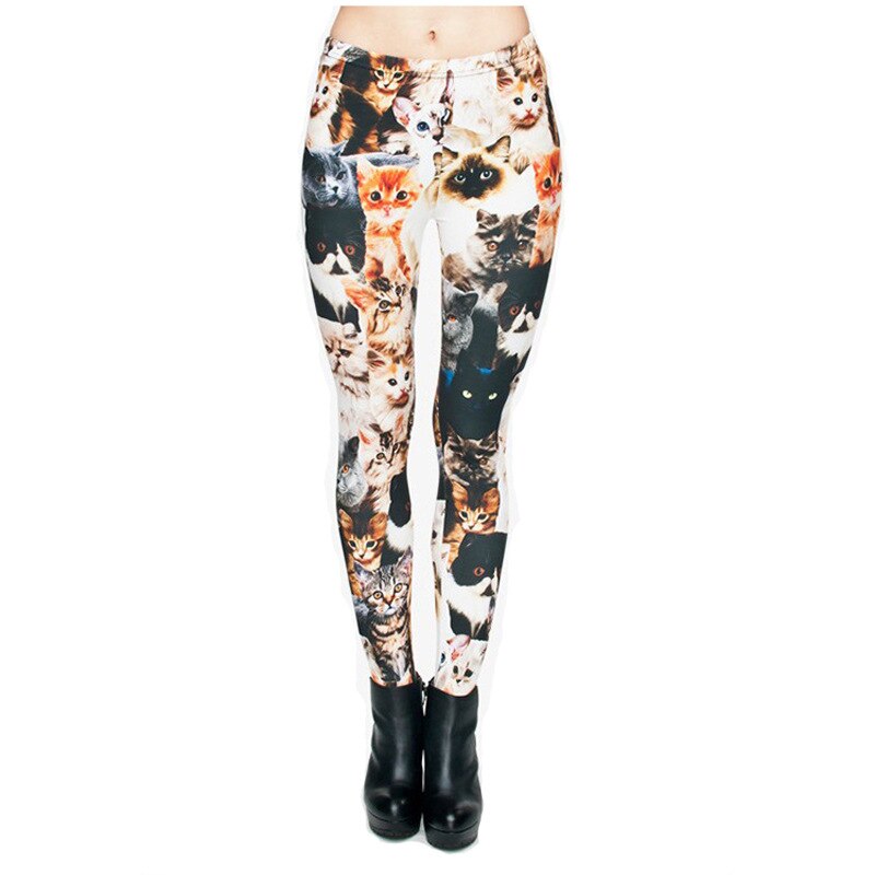 Brand Sexy Women Legging Printing Fitness Leggins Fashion Slim Leggings High Waist Leggings Woman Pants /50