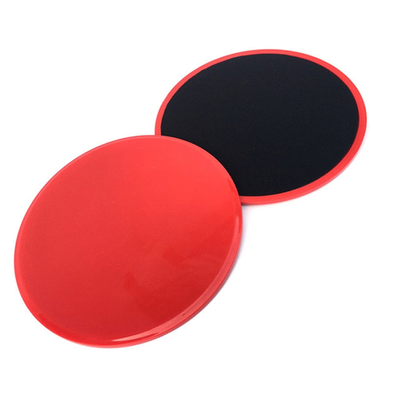 2Pcs Exercise Sliding Gliding Discs Yoga Fitness Abdominal Trainers Core Slider