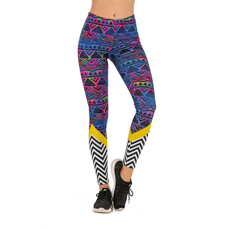 Brand Sexy Women Legging Printing Fitness Leggins Fashion Slim Leggings High Waist Leggings Woman Pants /50