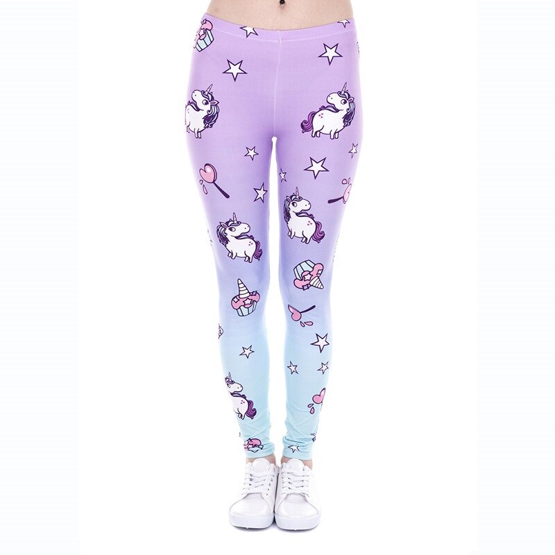 Brand Sexy Women Legging Printing Fitness Leggins Fashion Slim Leggings High Waist Leggings Woman Pants /50
