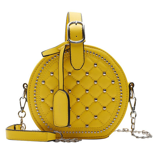 Crossbody Messenger Bags Ladies Round Bolsa