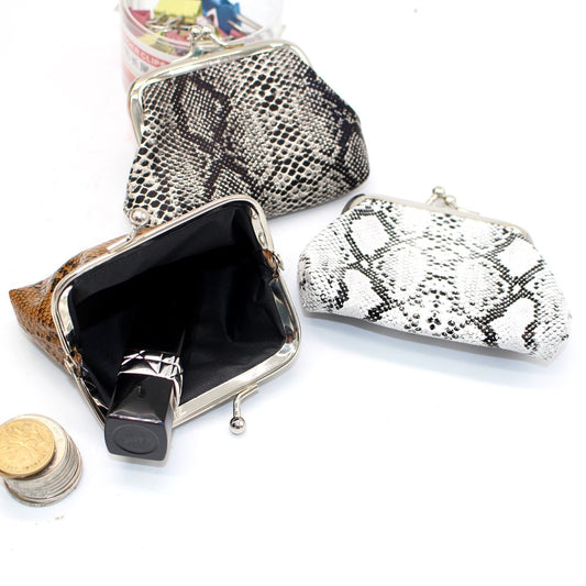 Coin Purse Wallet Women Vintage Snake