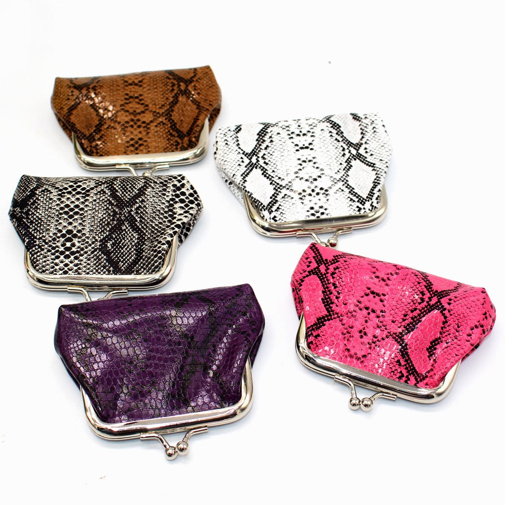 Coin Purse Wallet Women Vintage Snake
