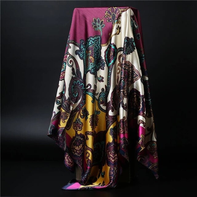 90*90cm Fashion Scarves for Women  Hijab Scarf