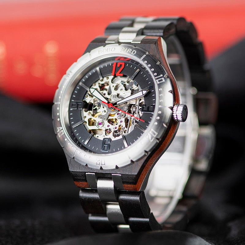 BOBO BIRD Mechanical Watches Men Waterproof