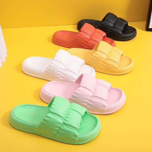 Soft Sole Cloud Slippers Summer Beach Thick