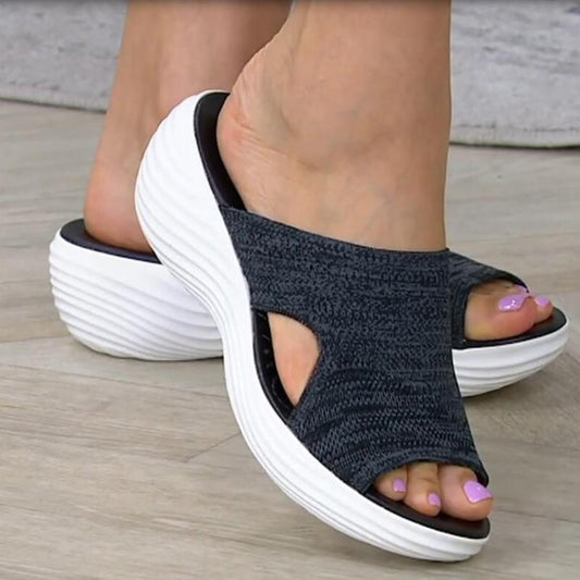 Women Casual Beach Slippers Orthopedic Stretch