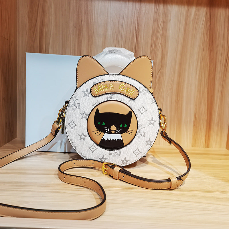 Women Brand Small Round Cross Body