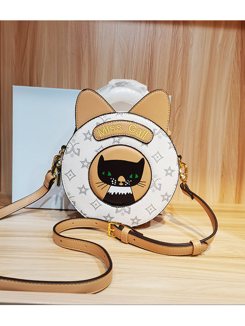 Women Brand Small Round Cross Body